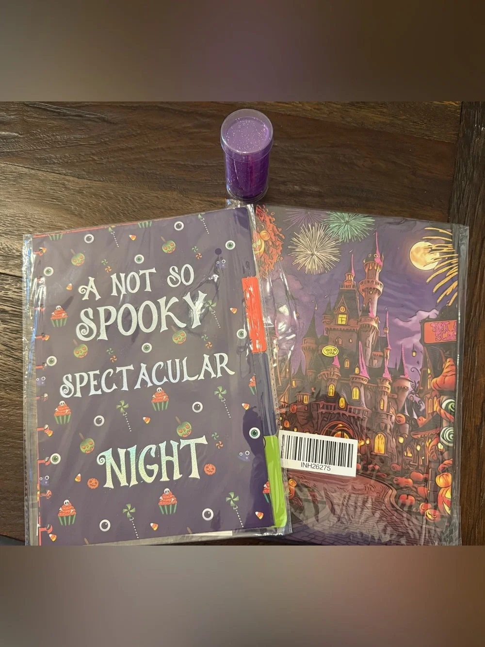 Brand New The Daily Grind Halloween Planner Cover and Dividers